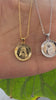 STG 18K Gold Plated St. Peter Coin Pendant Necklace – Religious & Faith Jewelry