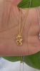 STG 18K Gold Plated Dragon Pendant Necklace – Bold Mythical Creature Jewelry for Strength and Power