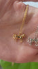 STG 18K Gold Plated Dainty 3D Horse Pendant Necklace – Elegant Equestrian Jewelry Gift for Horse Lovers