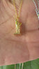 STG 18K Gold Plated Dainty 3D Statue of Liberty Pendant Necklace – Iconic New York Jewelry for Freedom Lovers & Travelers