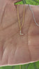 STG 18K Gold Plated Dainty Mini Rhinestone Initial "L" Pendant Necklace – Personalized Sparkly Jewelry Gift