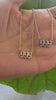 STG 18K Gold Plated Pave Angel Number 999 Pendant Necklace – Completion & Transformation Jewelry