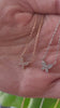 STG 18K Gold Plated Dainty Gemmed Butterfly Necklace – Sparkly Nature-Inspired Jewelry for Transformation & Beauty