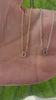STG 18K Gold Plated Dainty Mini Rhinestone Initial "D" Pendant Necklace – Sparkly Personalized Letter Jewelry Gift