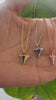 STG 18K Gold Plated Shark Tooth Pendant Necklace – Bold Ocean-Inspired Jewelry for Everyday Edge