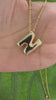 STG 18K Gold Plated Balloon Initial "N" Pendant Necklace – Trendy Puffy Letter Necklace for Personalized Style & Everyday Shine