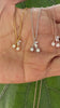 STG 18K Gold Plated Dainty Opal and CZ Cherry Pendant Necklace – Playful Sparkly Fruit Jewelry