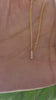 STG 18K Gold Plated Dainty Mini Rhinestone Initial "I" Pendant Necklace – Sparkly Personalized Letter Jewelry Gift