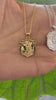 STG 18K Gold Plated St. Michael Medal Pendant Necklace – Protection & Faith Religious Jewelry