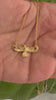STG 18K Gold Plated Dainty Hawk Pendant Necklace – Symbolic Bird Jewelry for Strength, Vision & Freedom