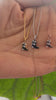 STG 18K Gold Plated Epoxy Cowboy Boots Pendant Necklace – Western Country Jewelry for Rodeo and Festival Style