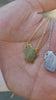 STG 18K Gold Plated Dainty Brushed Wisconsin State Pendant Necklace – Stylish & Unique State Jewelry for Wisconsin Lovers
